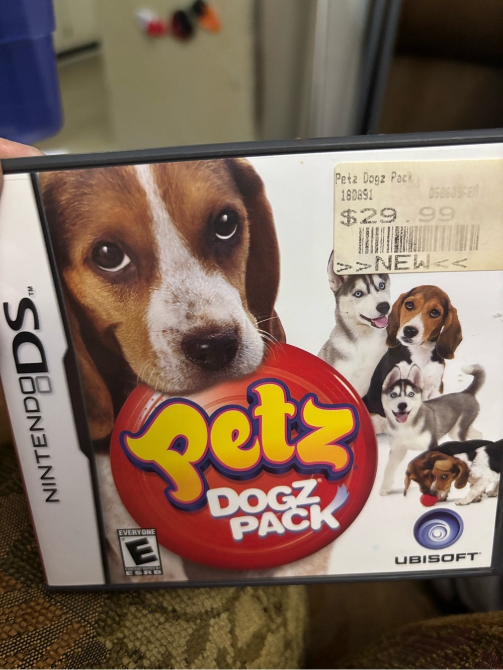 Nintendo Petz Dogz Pack Video Game - White, Red, Yellow, Blue
